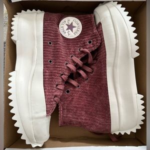 Converse Run Star Hike Cozy Utility Sneakers sz 7